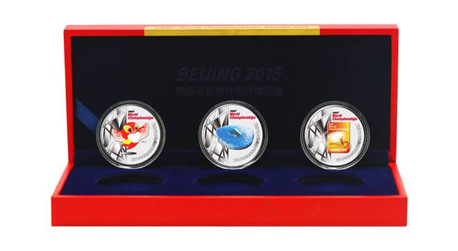 2015北京田徑世錦賽紀念銀章(zhāng)